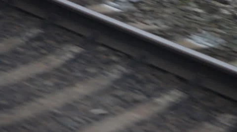 Railroad Hi-Speed Stock Footage 23849720