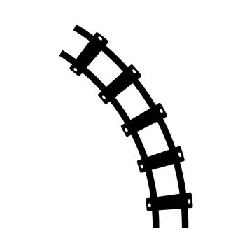 Railroad icon vector Stock Illustration