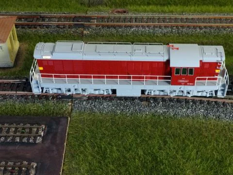 Railroad model Stock Photos