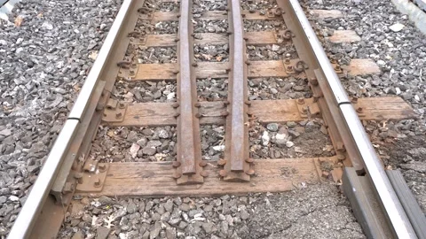 A railroad movement on a bridge 스톡 동영상 132124061
