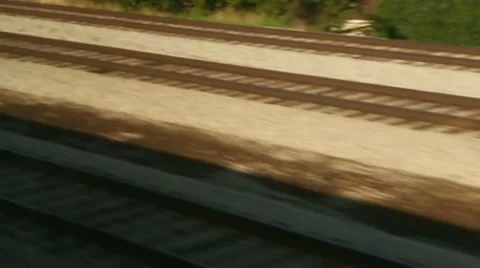 Railroad Passing Video stock 27758269