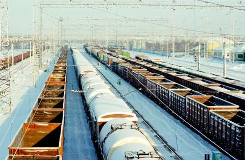 On the railroad Stock Photos