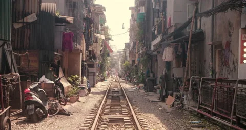 Railroad Saigon 動画素材 238926605