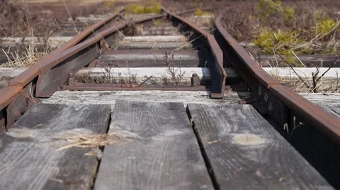 Railroad switch 動画素材 47967048