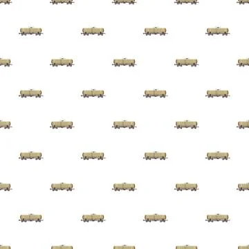 Railroad tank pattern Stock Illustration