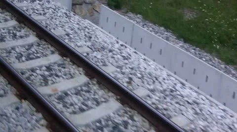 Railroad Track Stock-Footage 12622439