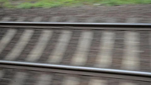 Railroad track Stock Footage 105927373