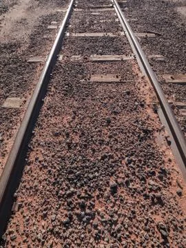 Railroad track Stock Photos