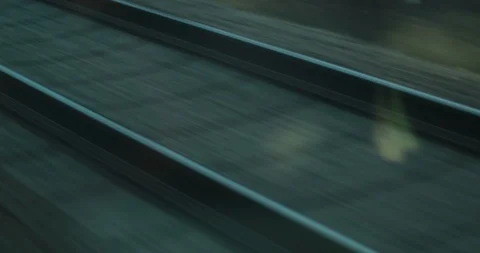 Railroad tracks in 4K Stock Footage 118018320