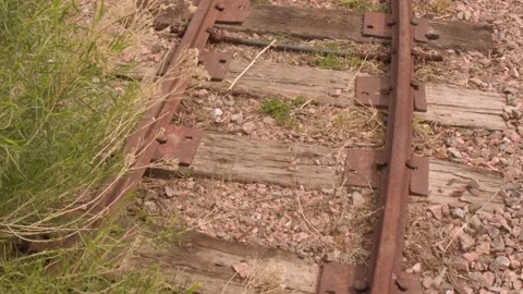Railroad Tracks Vídeos de archivo 132345685