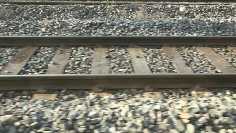 Railroad tracks Stock Footage 132735739