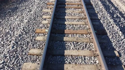 Railroad Tracks Stock Footage 148894388