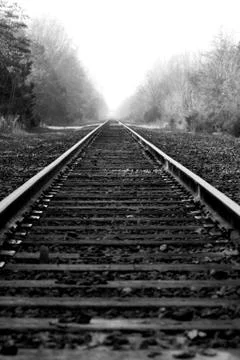 Railroad tracks Stock Photos