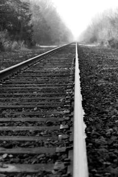 Railroad tracks Stock Photos
