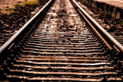 Railroad Tracks Stock Photos