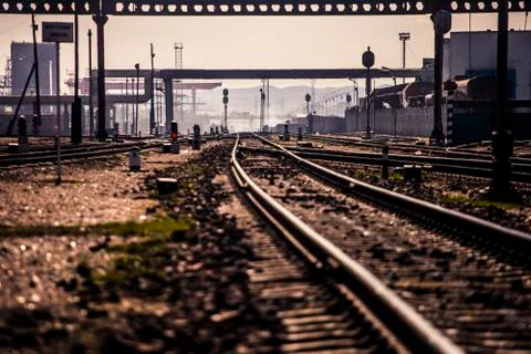 Railroad Tracks Stock Photos