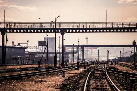 Railroad Tracks Stock Photos