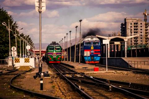 Railroad Tracks Stock Photos