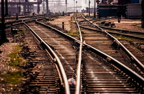 Railroad Tracks Stock Photos
