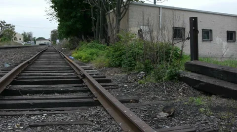 RailroadTracks03 Stock-Footage 5163056