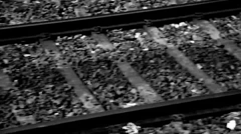 Rails Stock Footage 26379183
