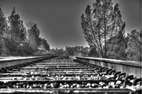 Rails Foto stock