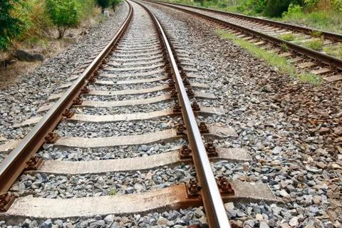 Rails Stock Photos