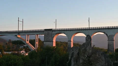 Railway bridge Stock Footage 291802021