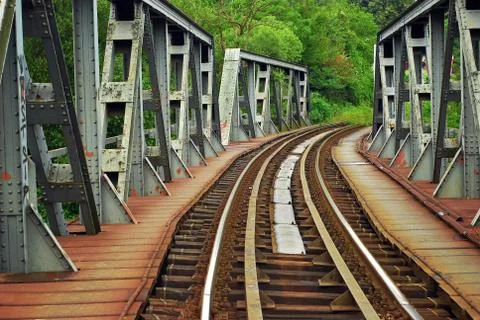 Railway bridge Stock Photos