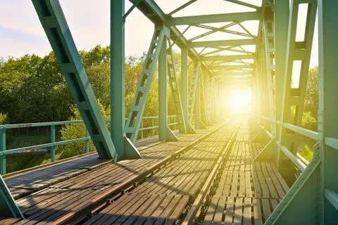 Railway bridge Stock Photos