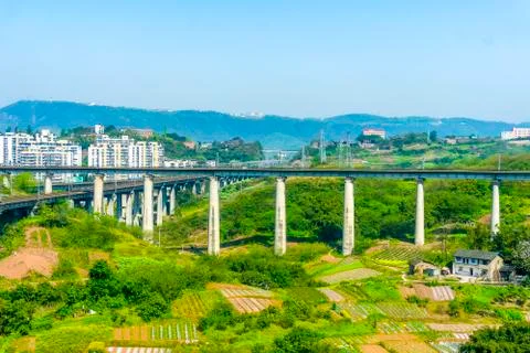 Railway bridge Stock Photos