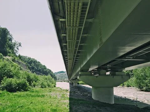 Railway bridge 스톡 사진