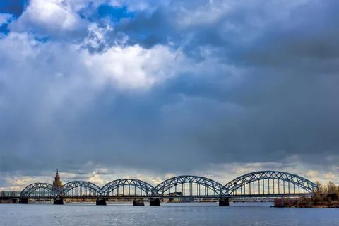 Railway Bridge Stock Photos