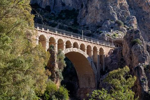 Railway bridge Foto stock