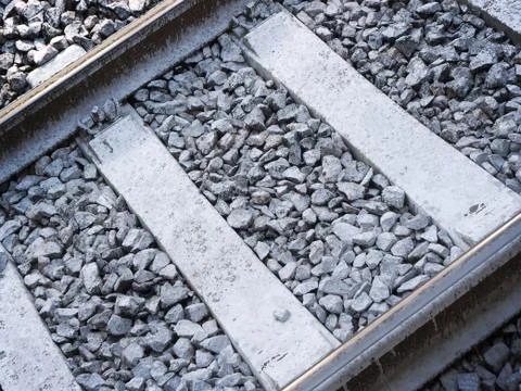 Railway closeup Foto stock