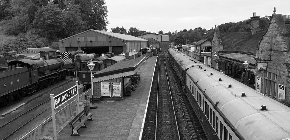 Railway coaches Pullman Stock Photos