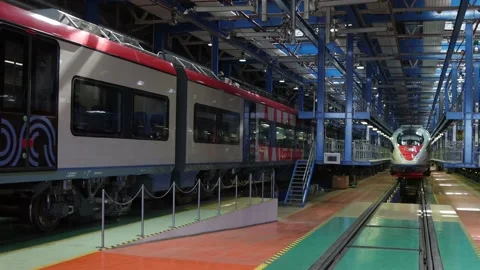 Railway depot Stock Footage 153521845