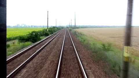 Railway Video stock 8601876