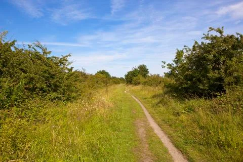 Railway footpath Stock Photos
