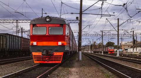 Railway Junction Stock Photos