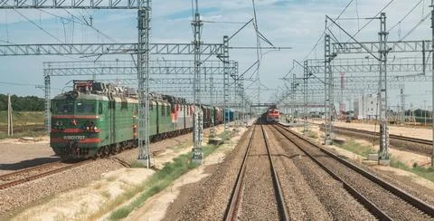 Railway Junction Stock Photos