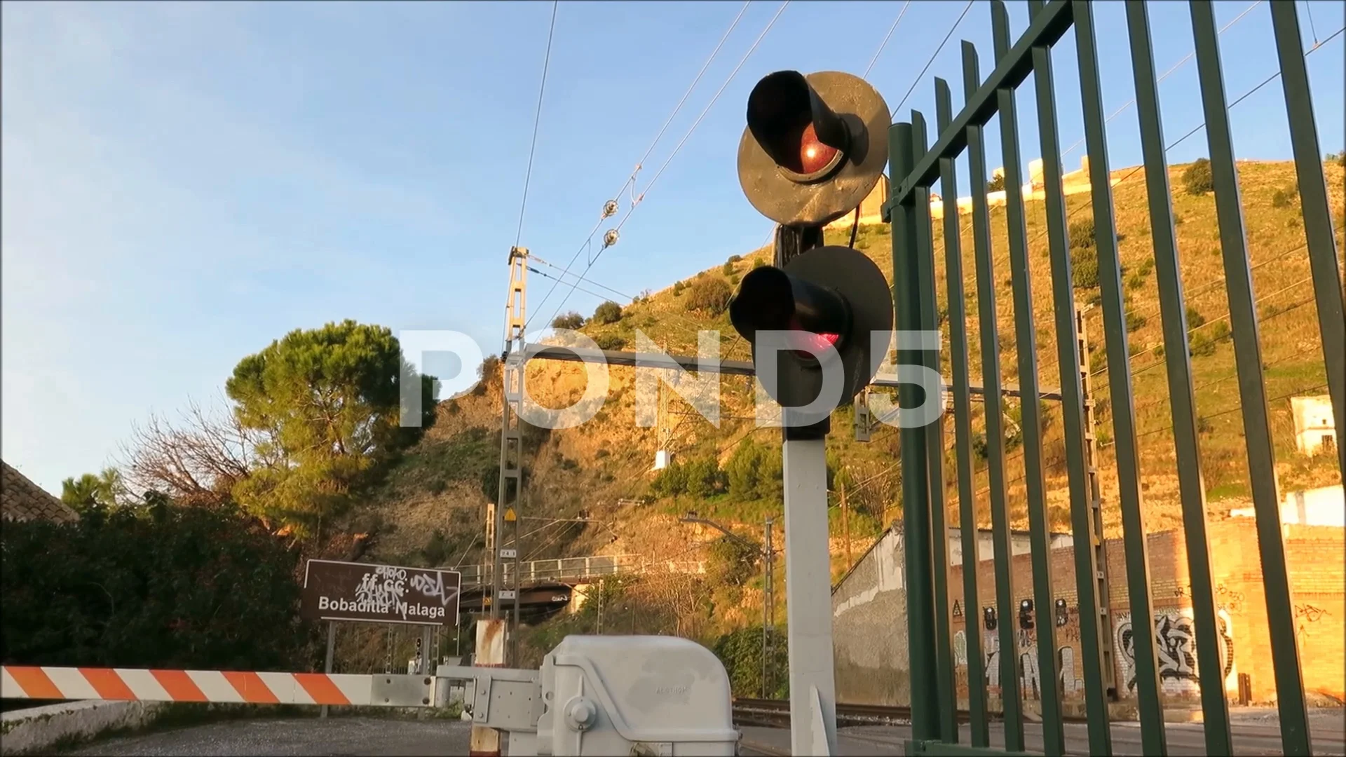 Level Crossing Gates Stock Video Footage Royalty Free Level Crossing Gates Videos Pond5