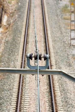 Railway line Stock Photos