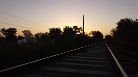 Railway lines Stock Footage 150402060
