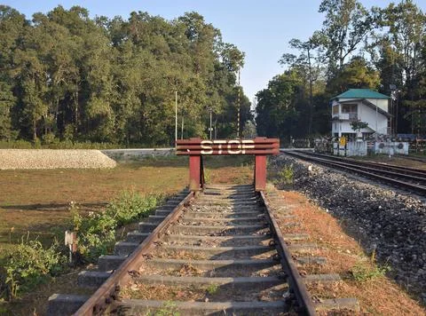 Railway loopline Stock Photos