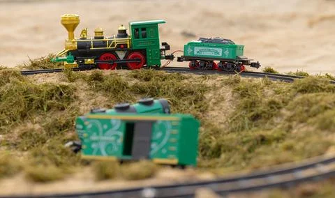 Railway Model  스톡 사진