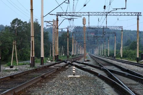 Railway Foto stock