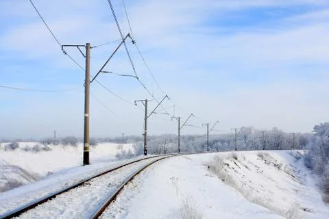 The railway Stock Photos
