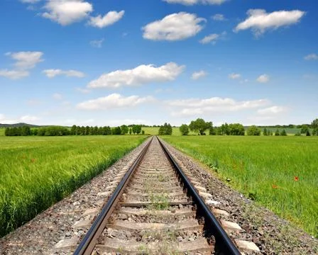 Railway Foto stock