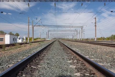 The railway Stock Photos